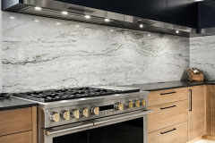 Aventos flip up uppers. Int LED. Int vent hood. Black is “ebonized” oak