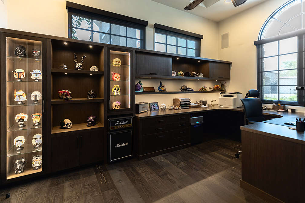 Custom Office - Down West Custom Cabinetry
